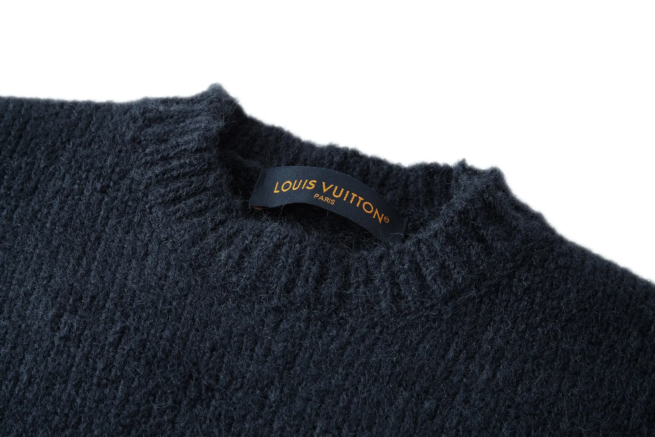 Mirror Logo Intarsia Wool-Blend Sweater D28021065 — view 3