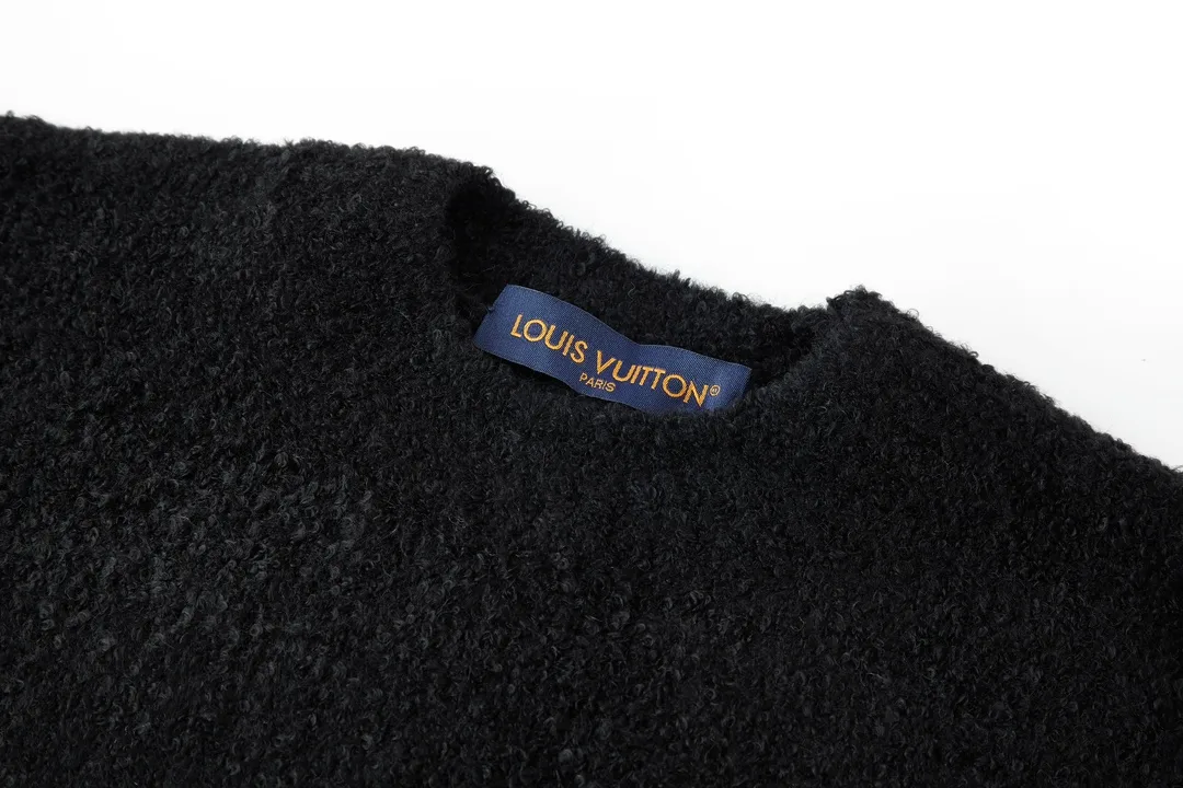 Mirror Logo Intarsia Wool-Blend Sweater D28021069 — view 3