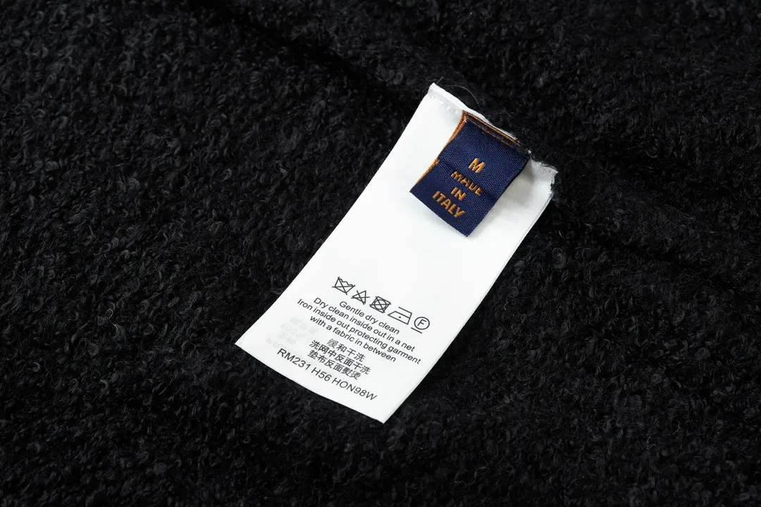 Mirror Logo Intarsia Wool-Blend Sweater D28021069 — view 9