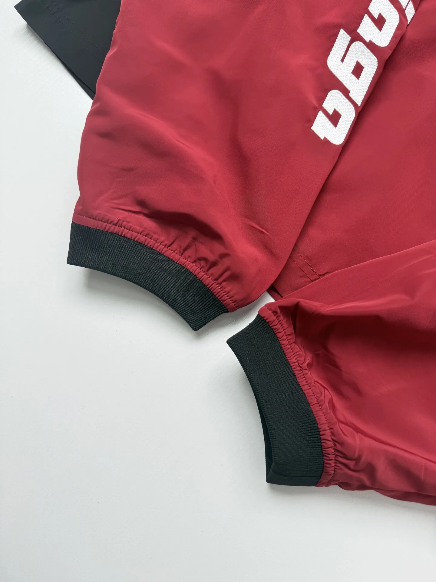 Embroidered Panel-Constructed Football Jersey D28520704 — view 9