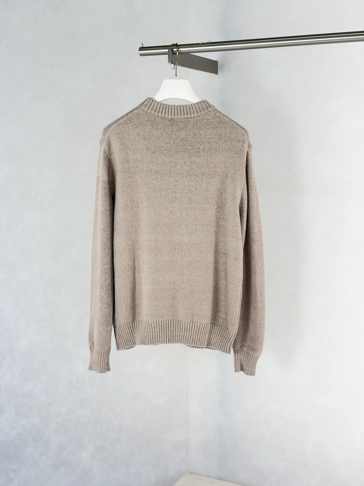 Anchor Embroidered Wool-Blend Sweater D28519189 — view 2