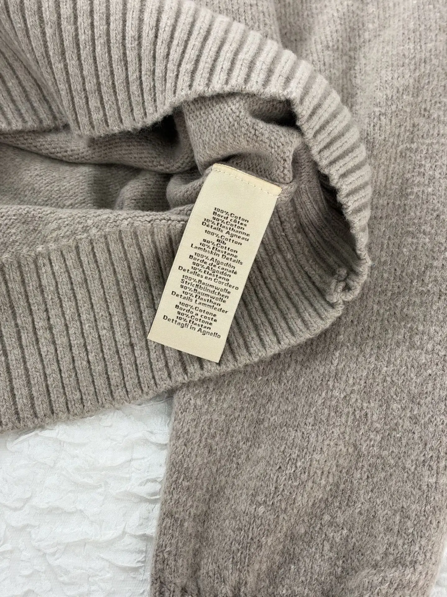 Anchor Embroidered Wool-Blend Sweater D28519189 — view 9