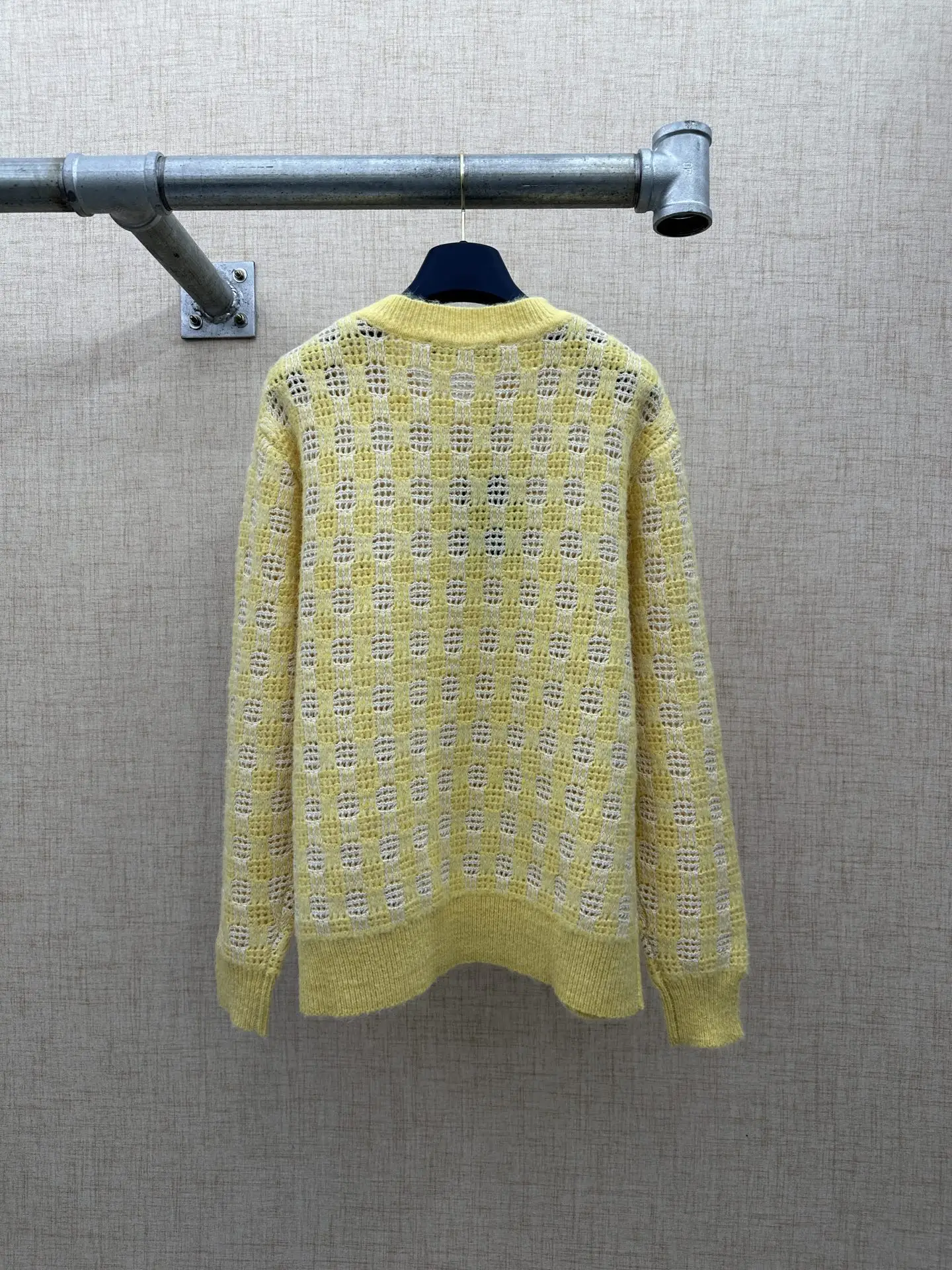 Open-Knit Jacquard Wool-Blend Sweater D28521346 — view 2