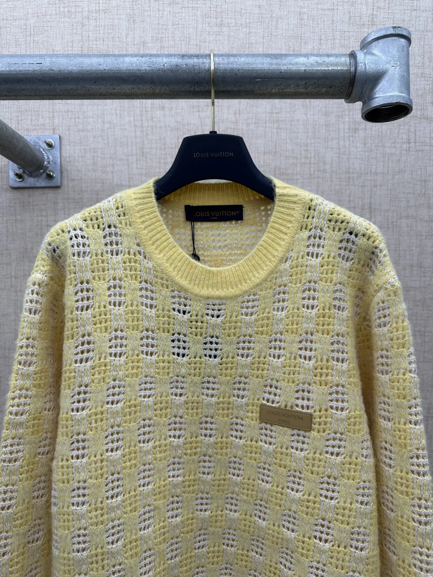 Open-Knit Jacquard Wool-Blend Sweater D28521346 — view 3