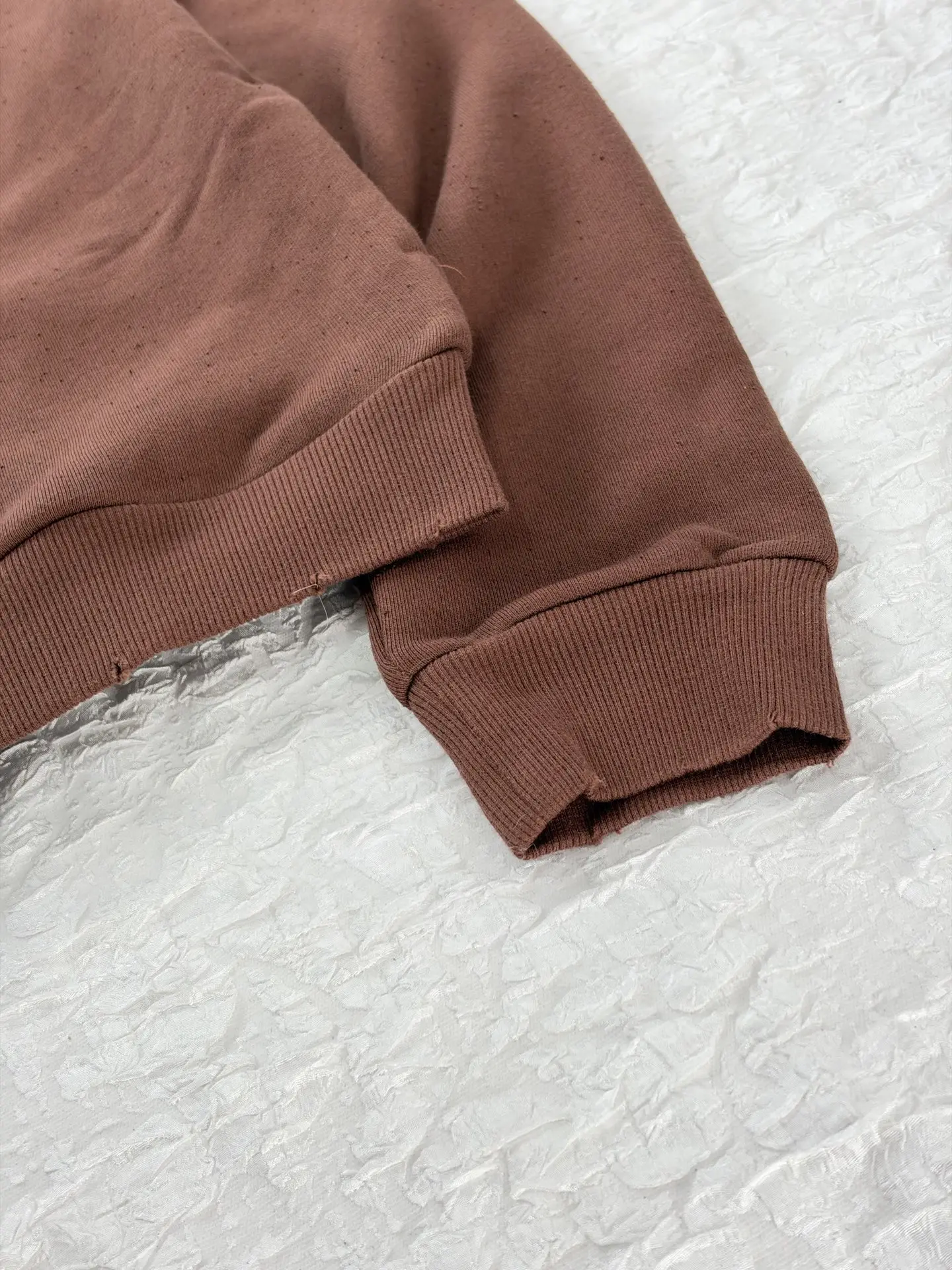 Logo Print Faded Cotton-Jersey Zip-Up Sweatshirt D28819186 — view 10