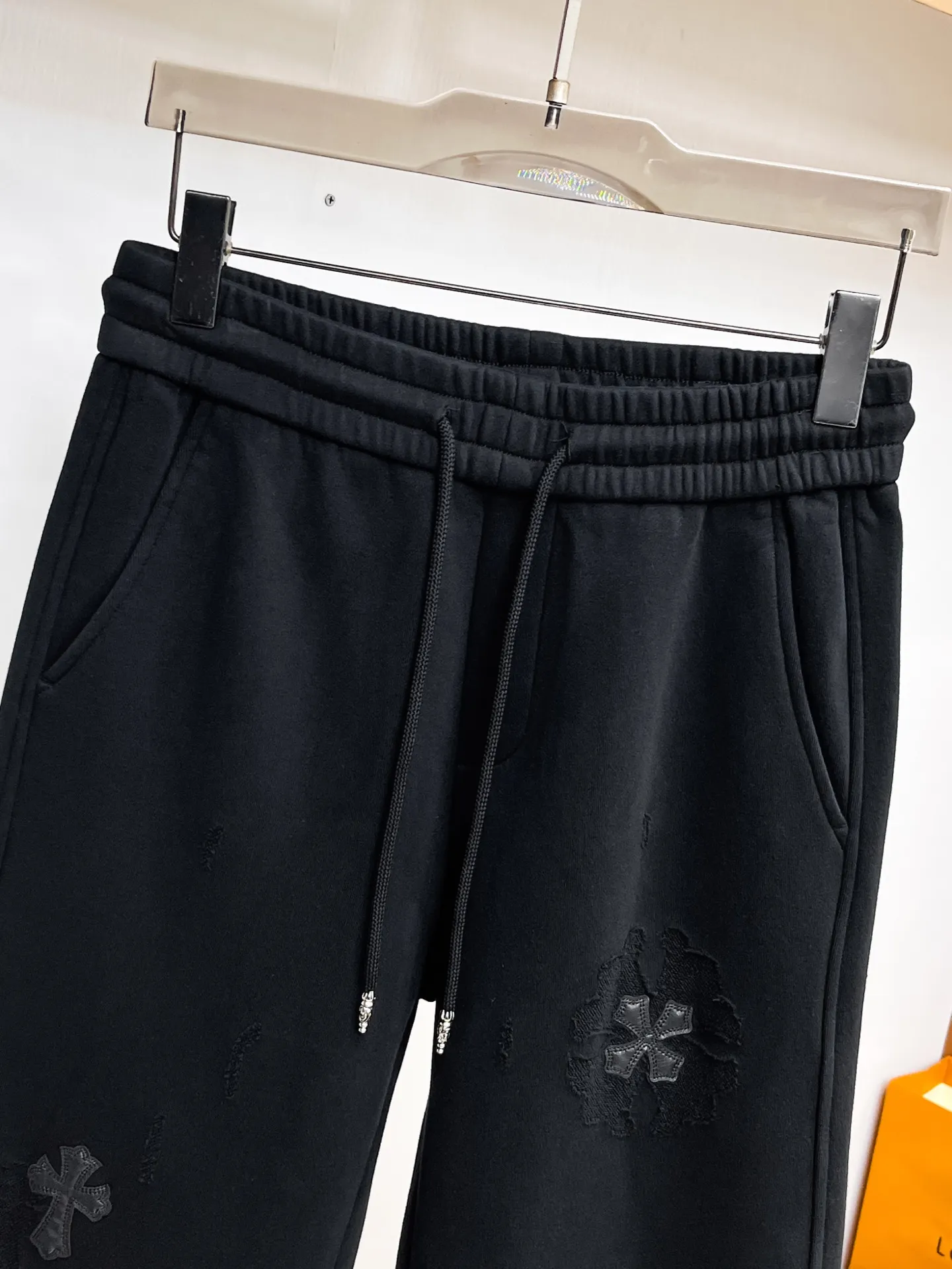 Logo-Appliqué Cotton-Blend Sweatpants D29014655 — view 3