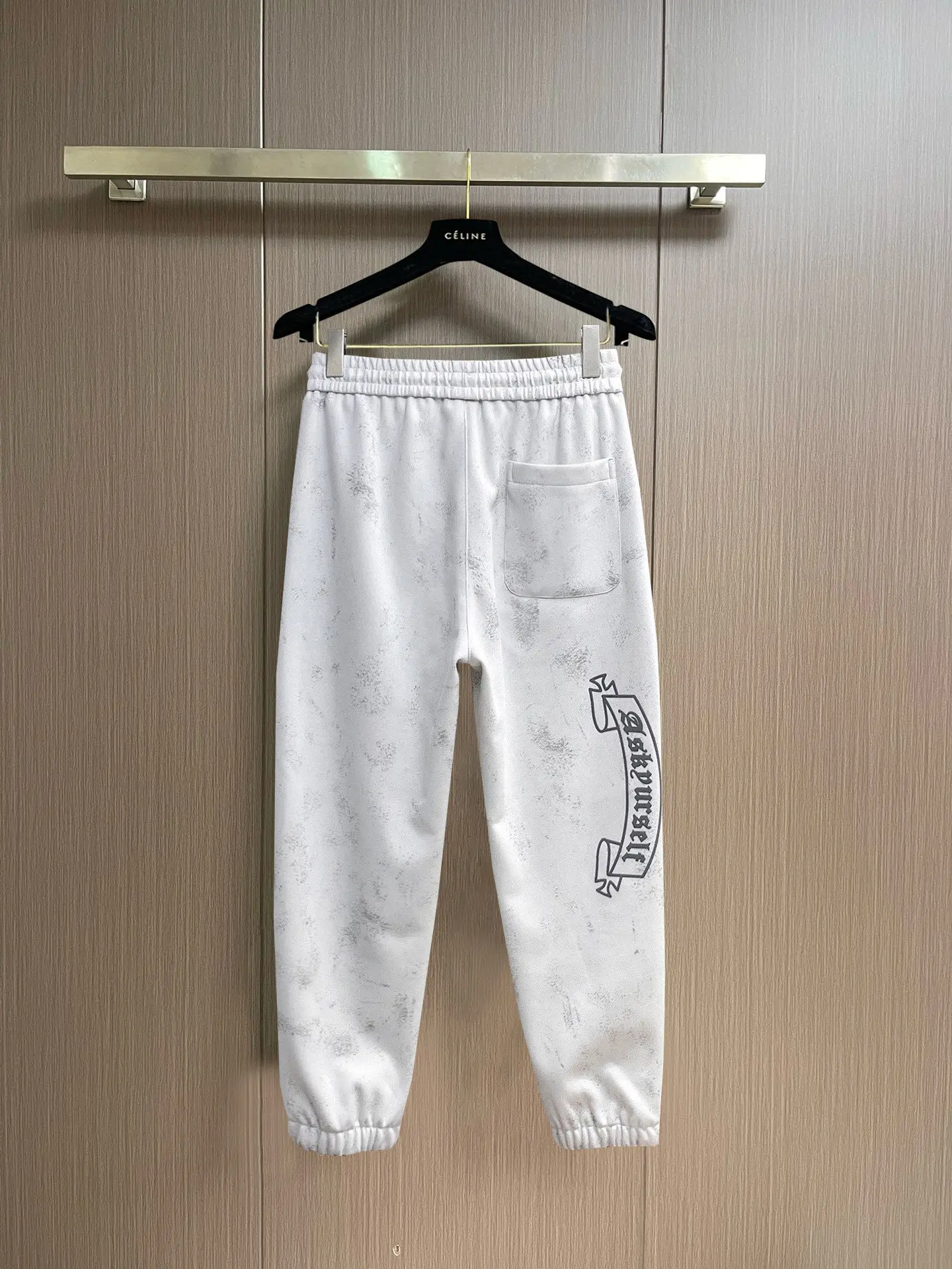 Logo-Appliqué Acid-Wash Sweatpants D29014591 — view 2
