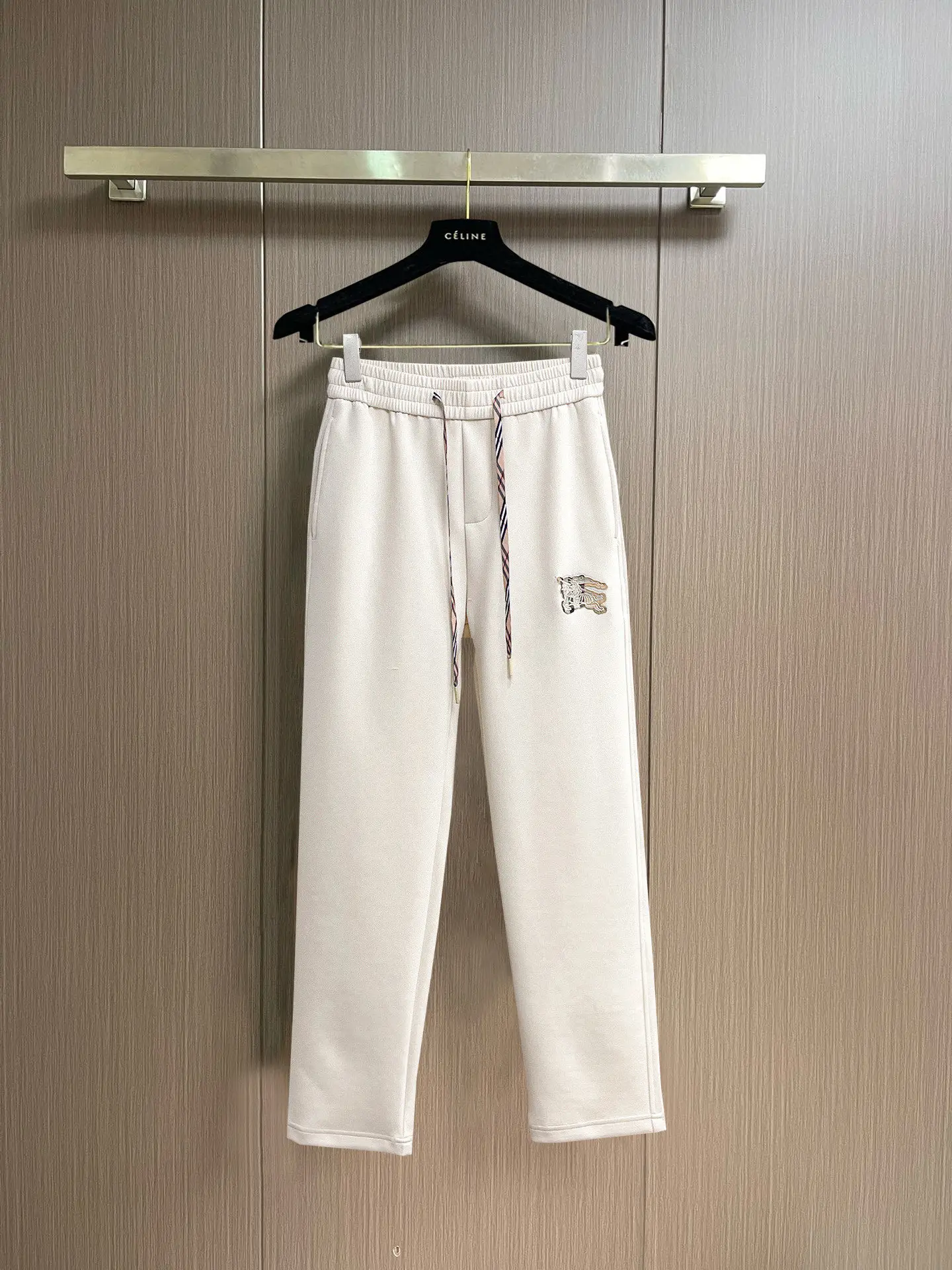 Logo Embroidered Cotton-Blend Sweatpants D29014610