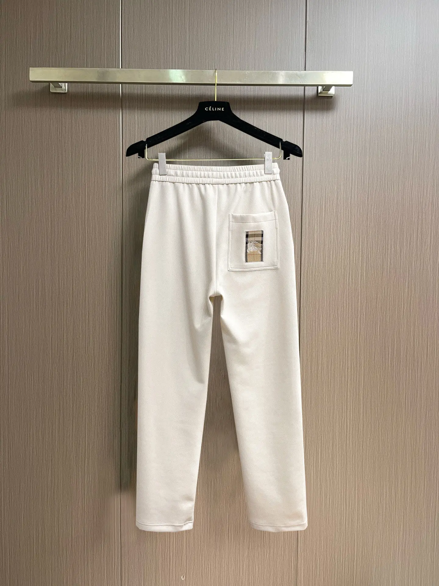 Logo Embroidered Cotton-Blend Sweatpants D29014610 — view 2