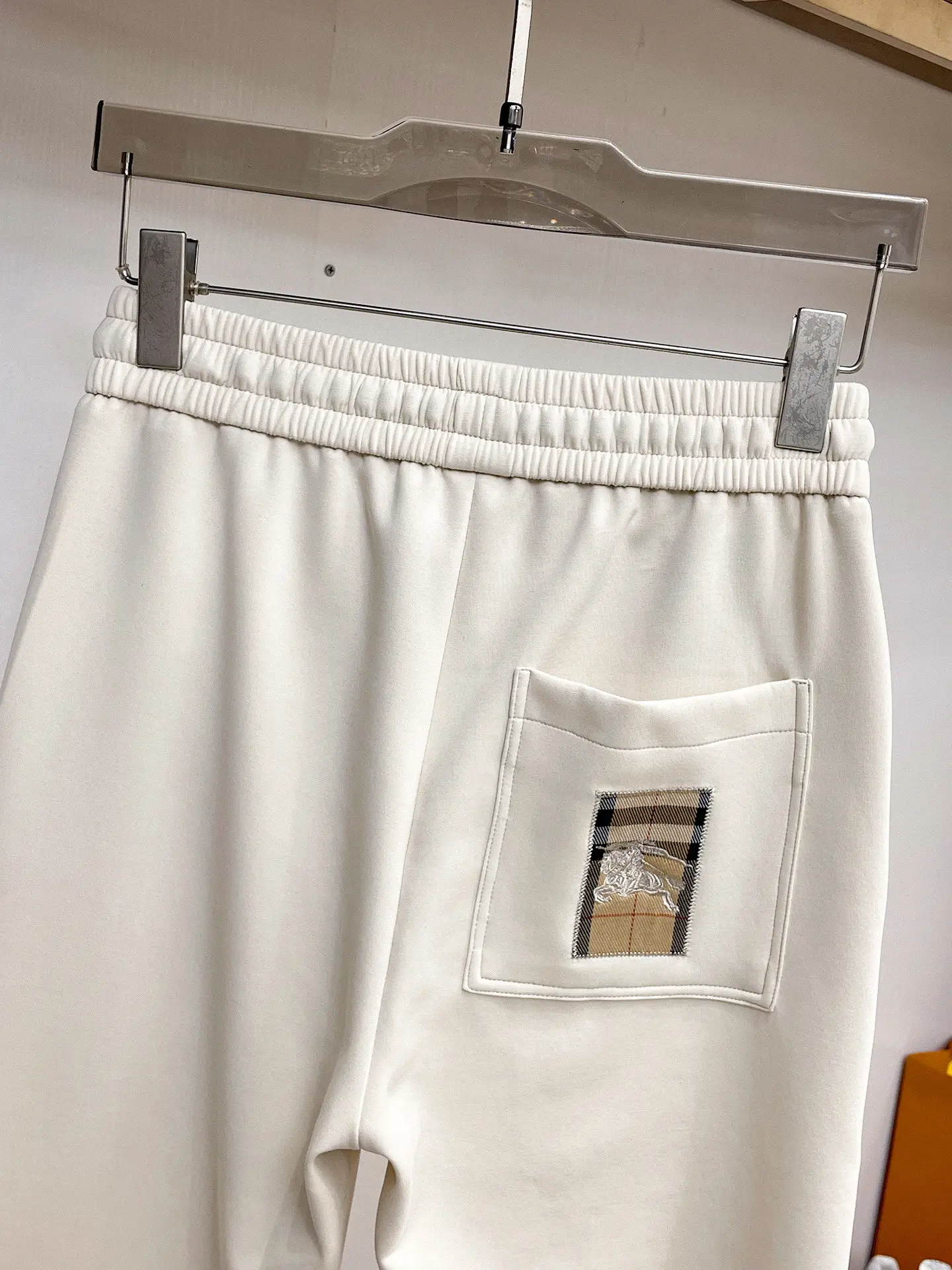 Logo Embroidered Cotton-Blend Sweatpants D29014610 — view 7