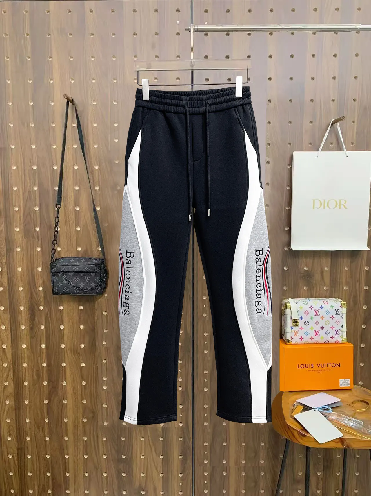Logo-Print Color-Block Sweatpants D29014514