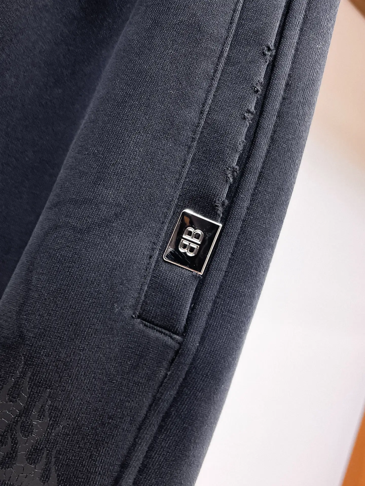 Balenciaga Logo-Embroidered Cotton-Blend Sweatpants D29014527 — view 6