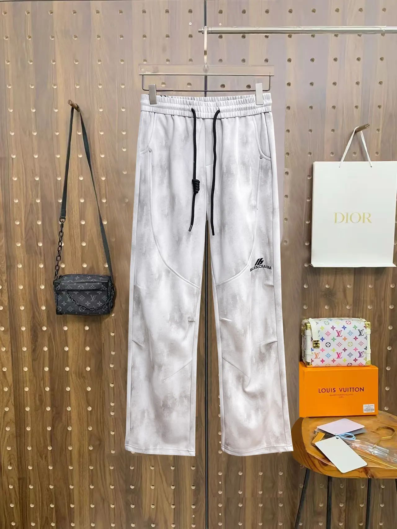 Logo-Print Tie-Dye Effect Sweatpants D29014500