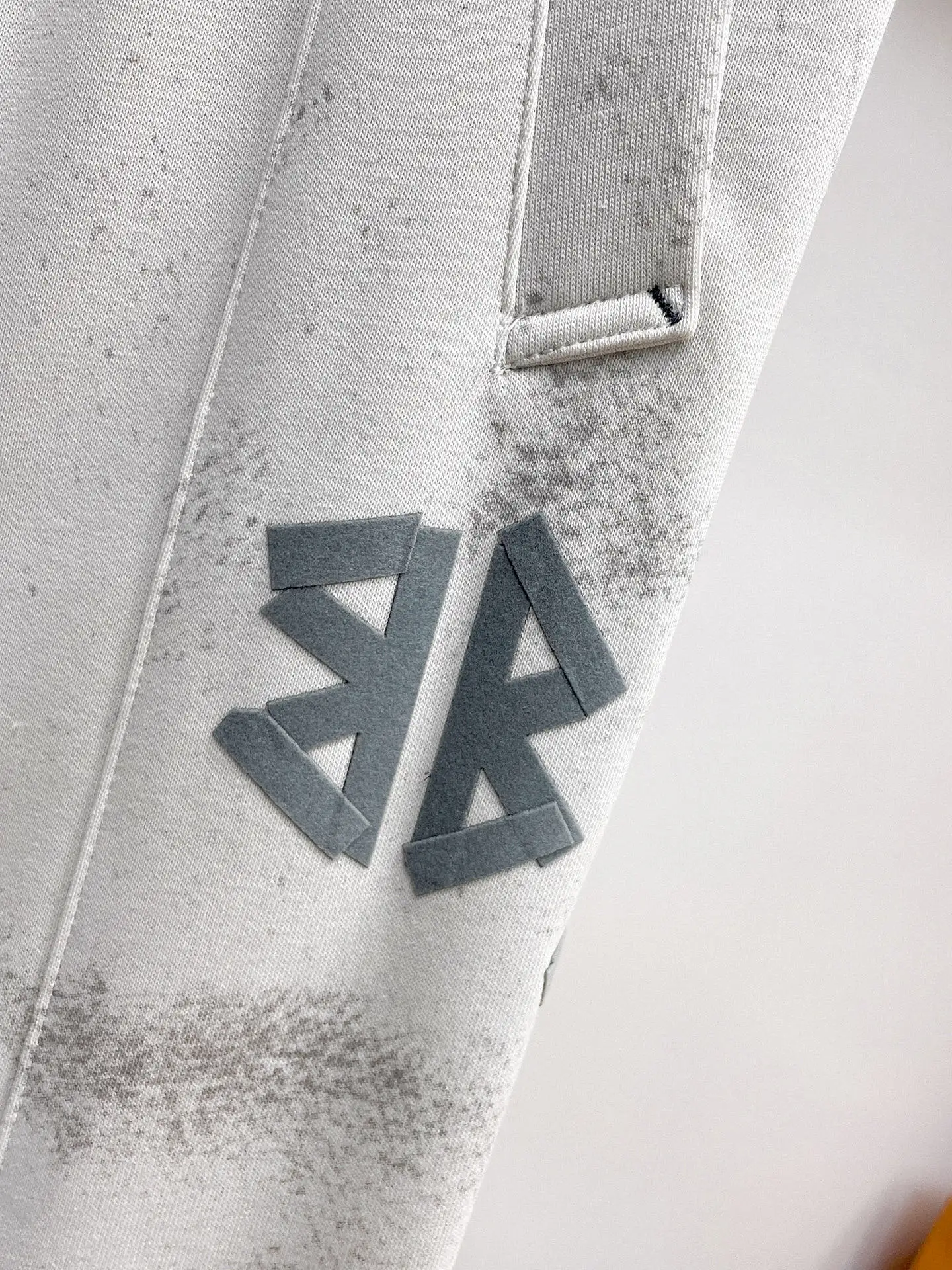 Logo-Print Distressed Cotton-Blend Sweatpants D29014565 — view 4
