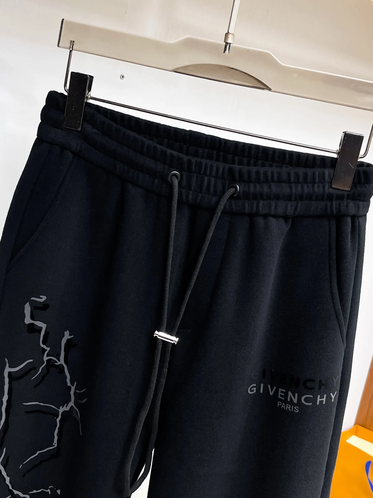 Givenchy Logo-Print Distressed Sweatpants D29014657 — view 3