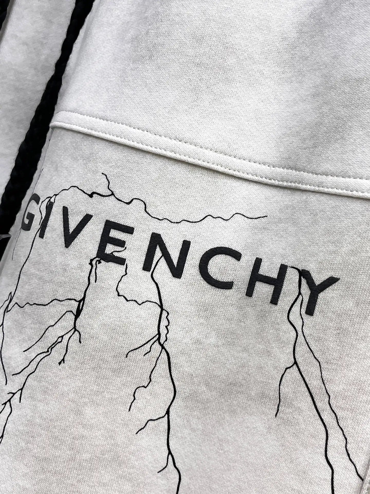 Givenchy Logo Print Drawstring Sweatpants D29014637 — view 5