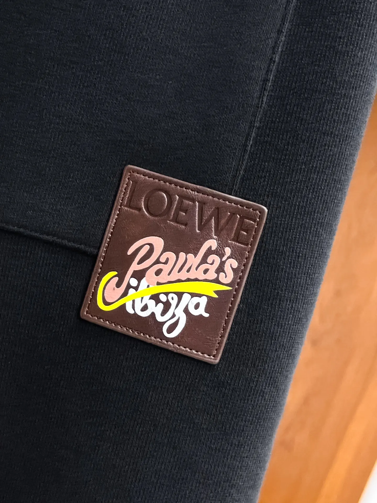 Anagram Embroidered Cotton-Blend Sweatpants D29014468 — view 9