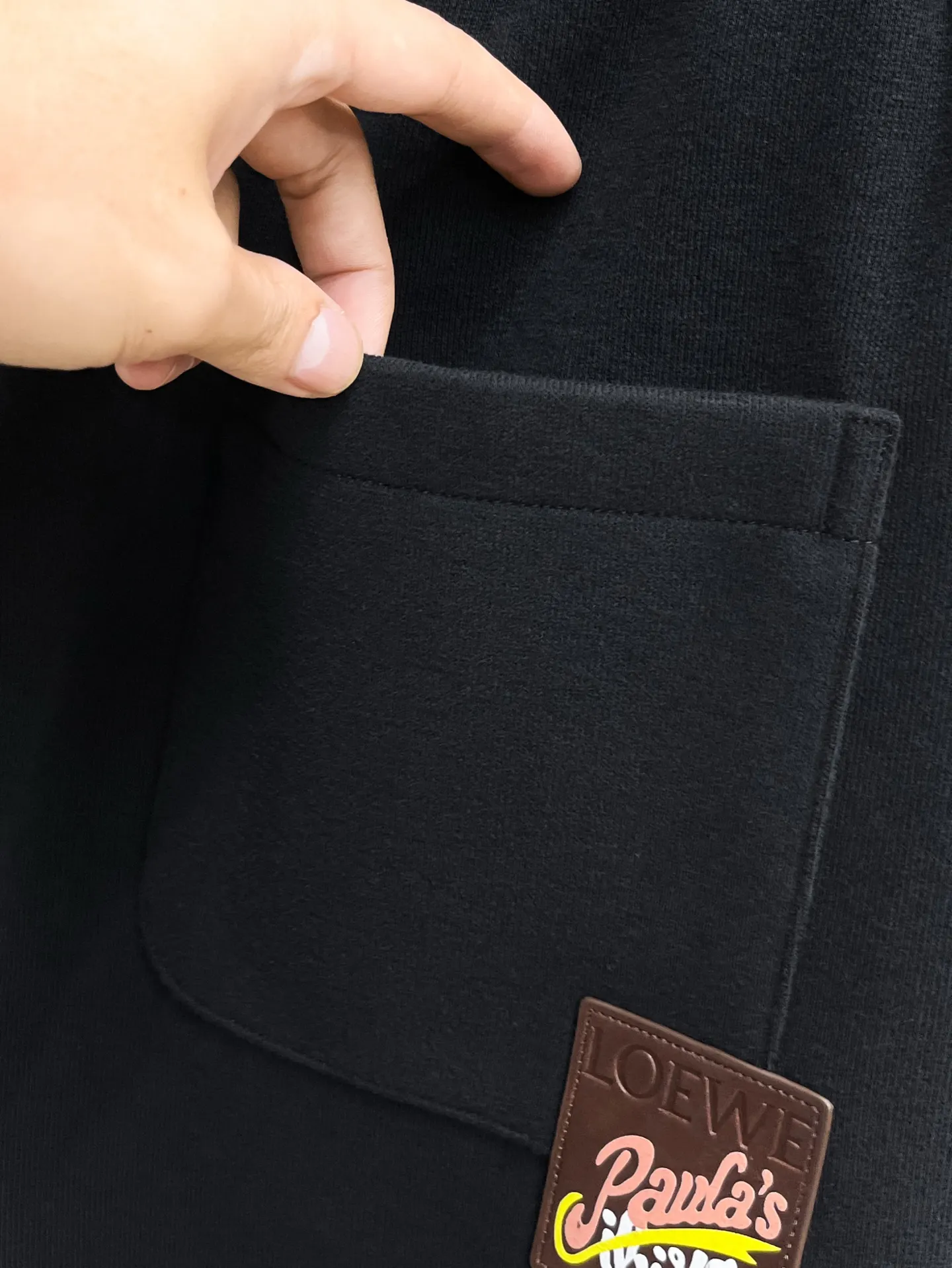 Anagram Embroidered Cotton-Blend Sweatpants D29014468 — view 10