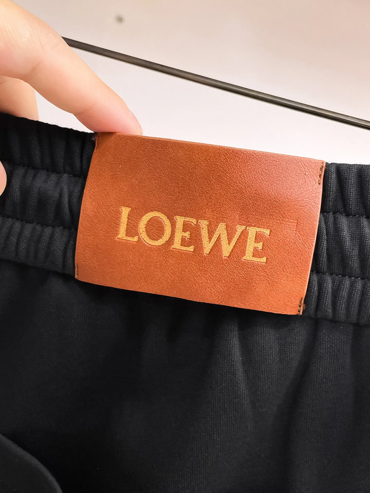 Anagram Logo Embroidered Sweatpants D29014471 — view 9