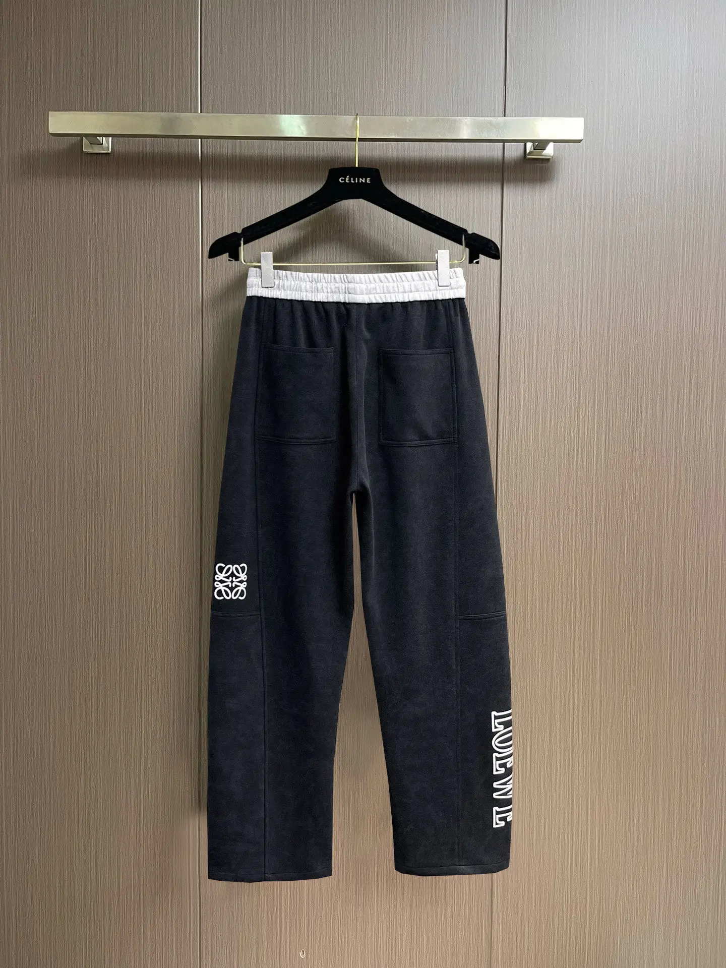 Logo-Print Contrast Waistband Sweatpants D29014603 — view 2