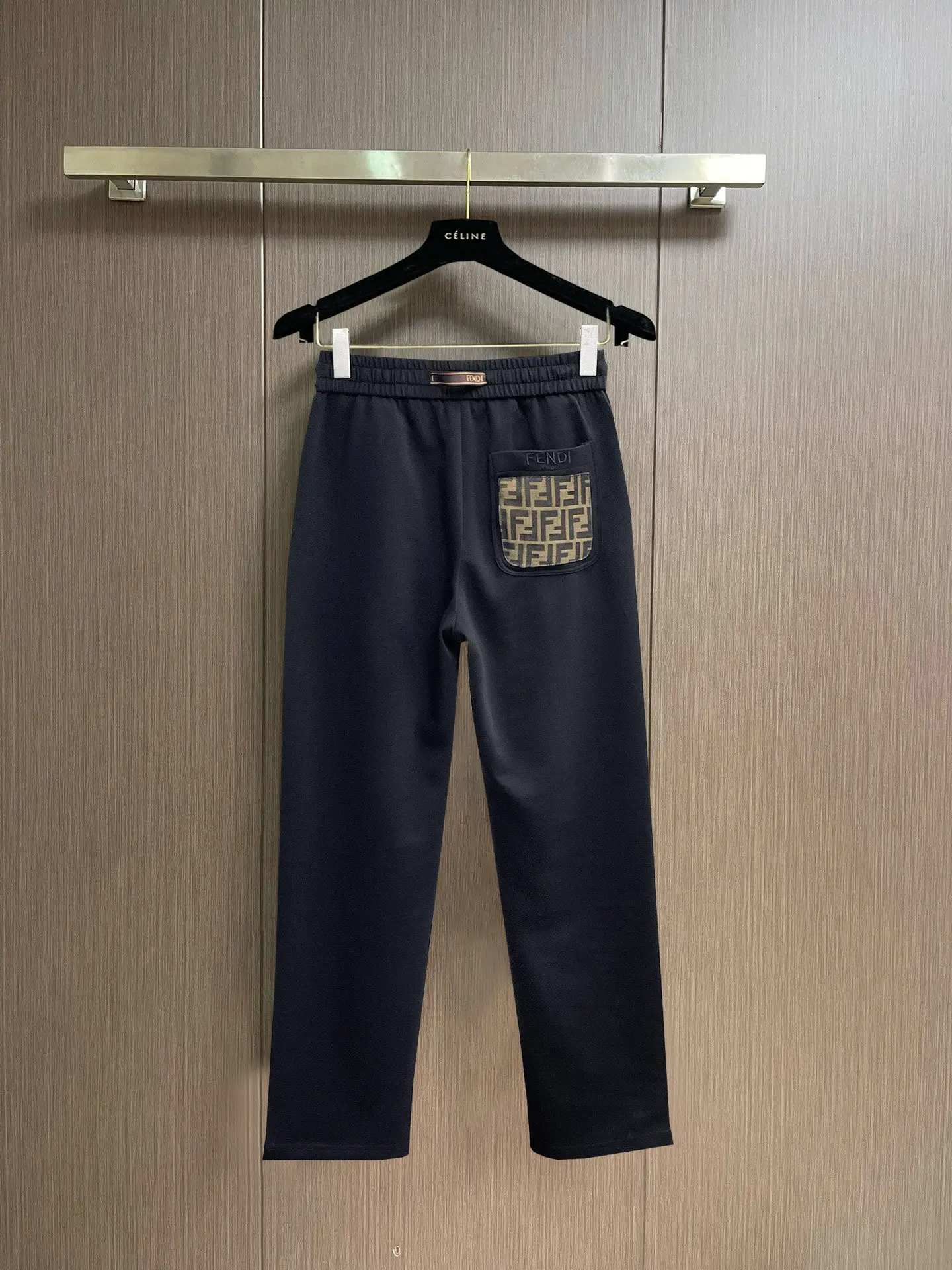 Logo-Embroidered Cotton-Blend Sweatpants D29014609 — view 2