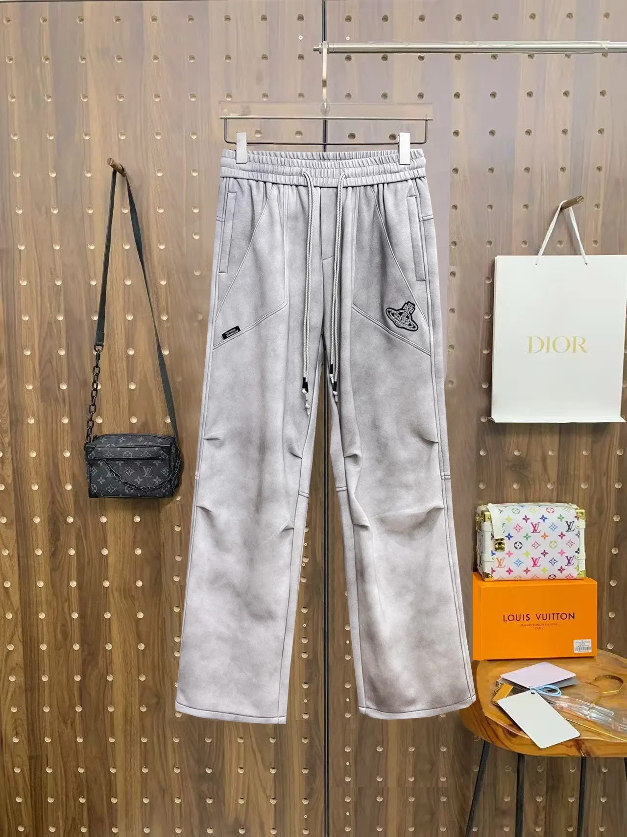 Orb Logo Embroidered Sweatpants D29014503