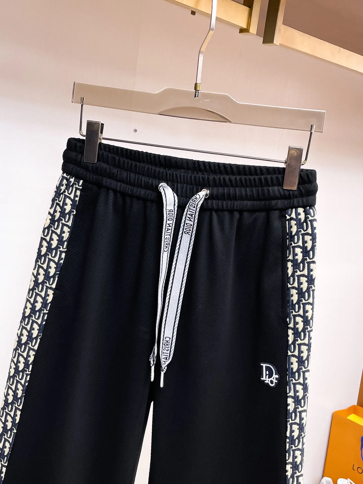 Oblique Logo Panel Track Pants D29014634 — view 3