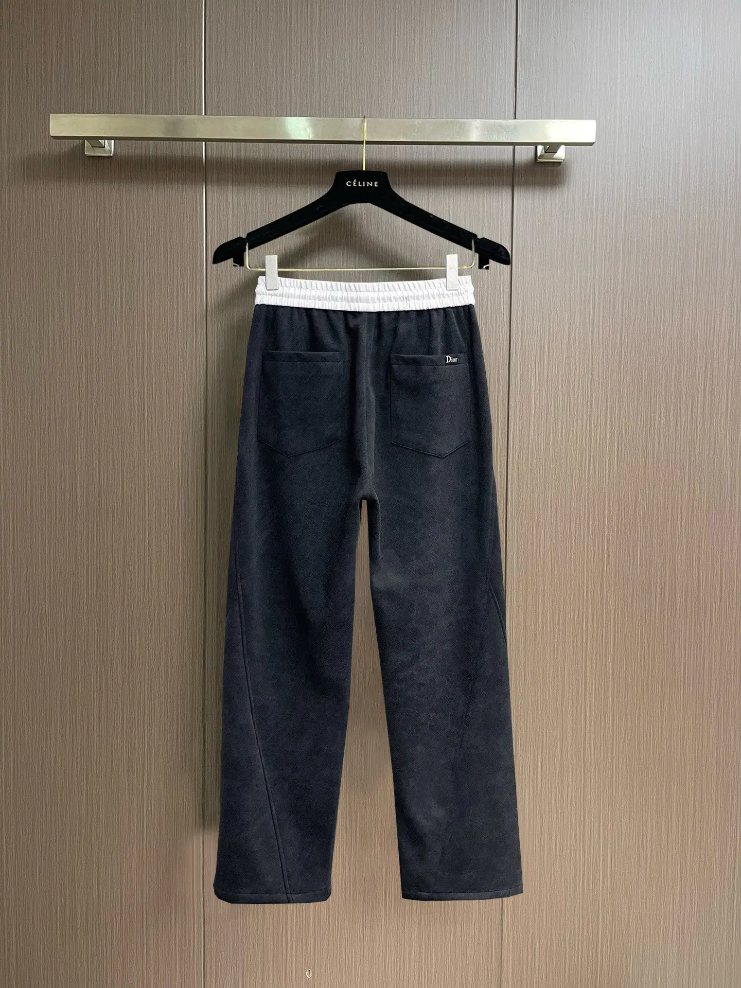Logo-Patch Contrast Waistband Sweatpants D29014563 — view 2
