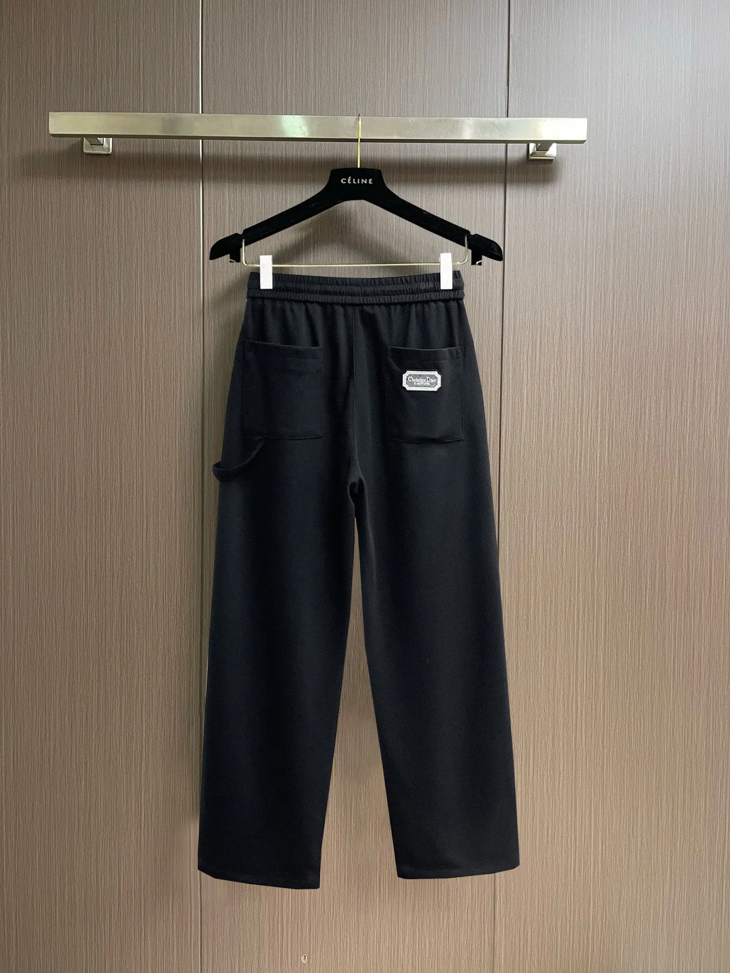 Oblique Panel Drawstring Sweatpants D29014617 — view 2