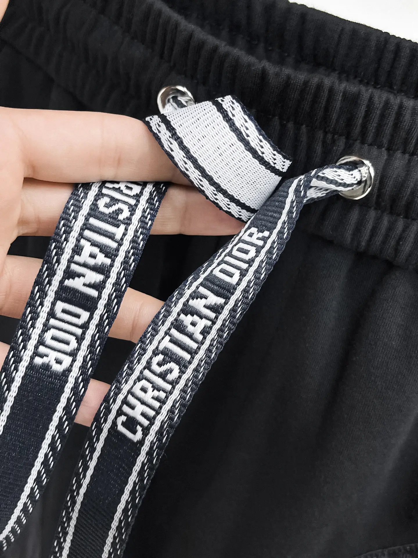 Oblique Panel Drawstring Sweatpants D29014617 — view 6