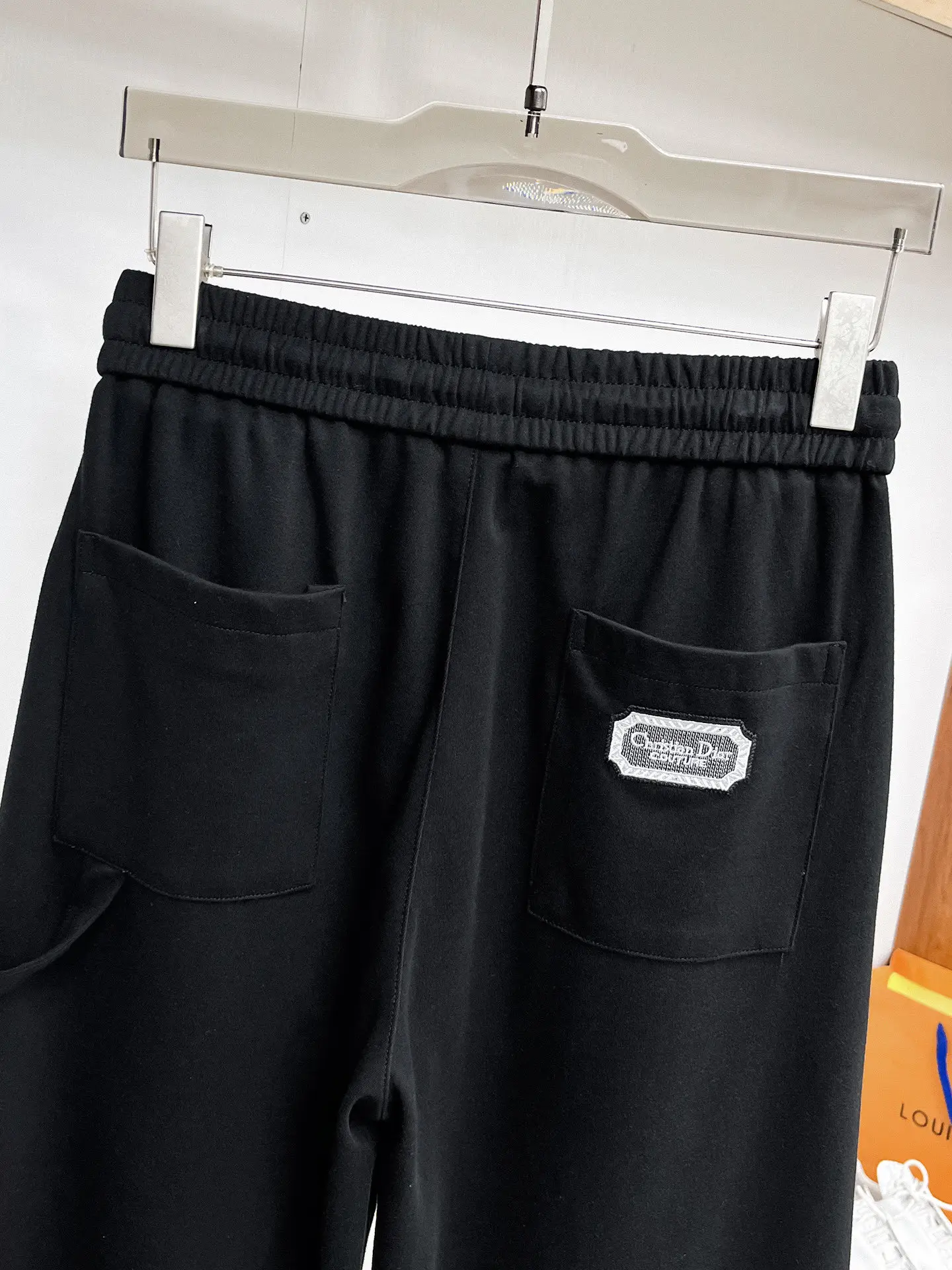 Oblique Panel Drawstring Sweatpants D29014617 — view 8