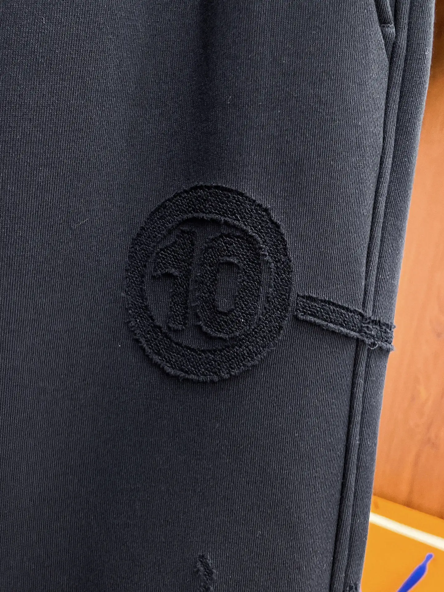 Maison Margiela Logo-Appliqué Cotton-Blend Sweatpants D29014643 — view 7