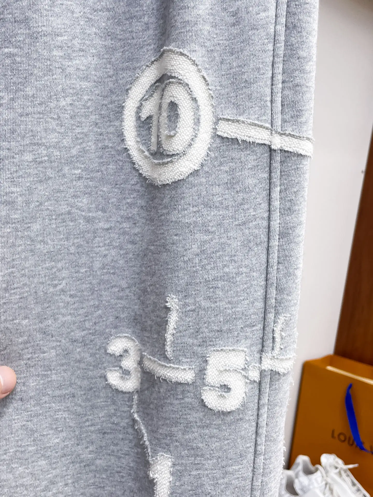Maison Margiela Logo Graphic Sweatpants D29014642 — view 6