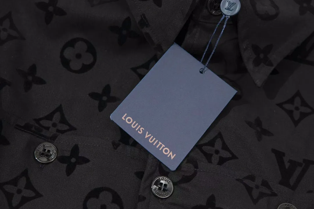 Monogram Flocked Cotton Canvas Overshirt D29013036 — view 4