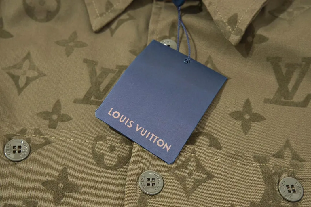 Monogram Flocked Cotton Canvas Overshirt D29013035 — view 4