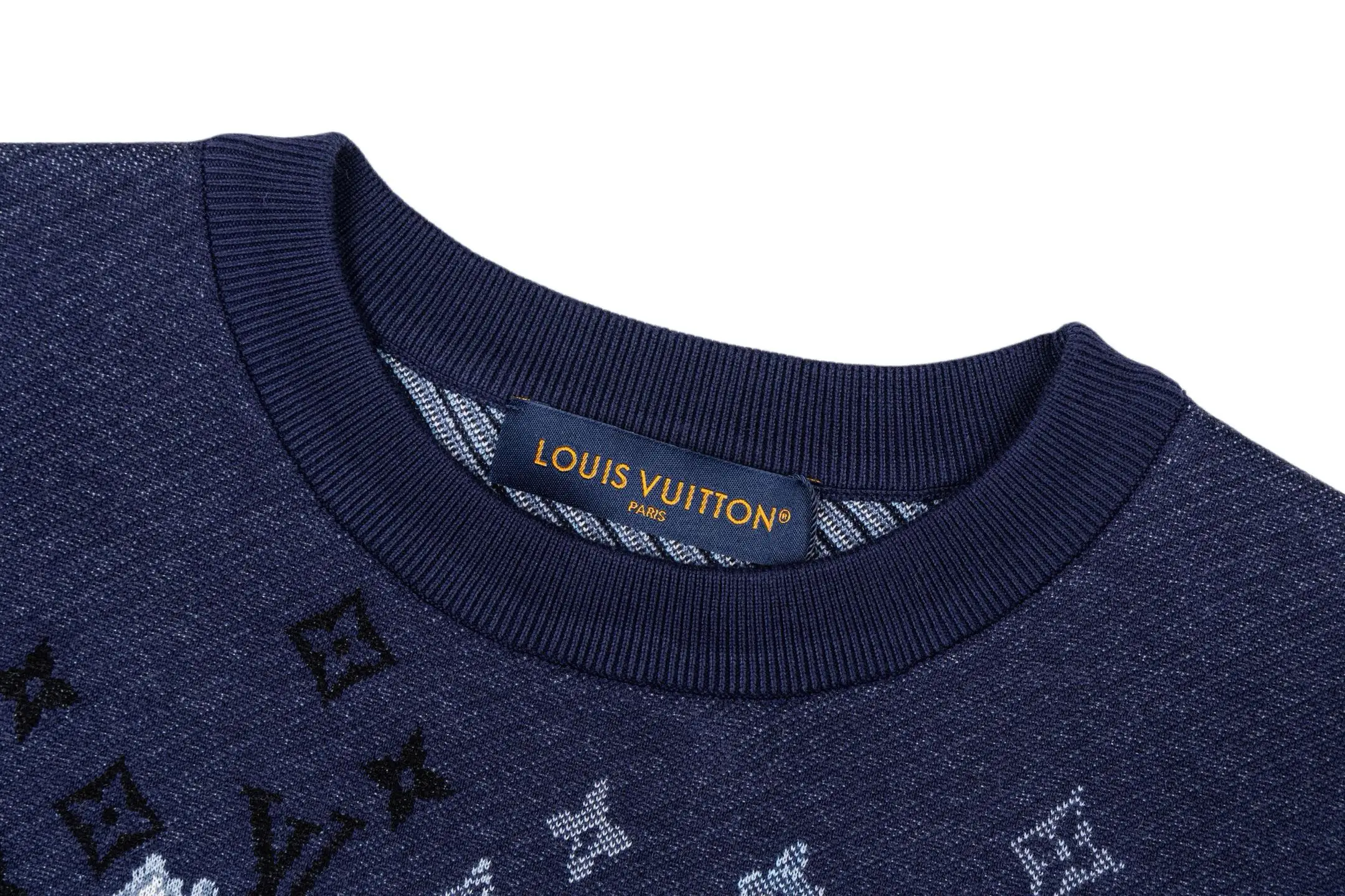 Monogram Intarsia Wool-Blend Knit T-Shirt D29013784 — view 3