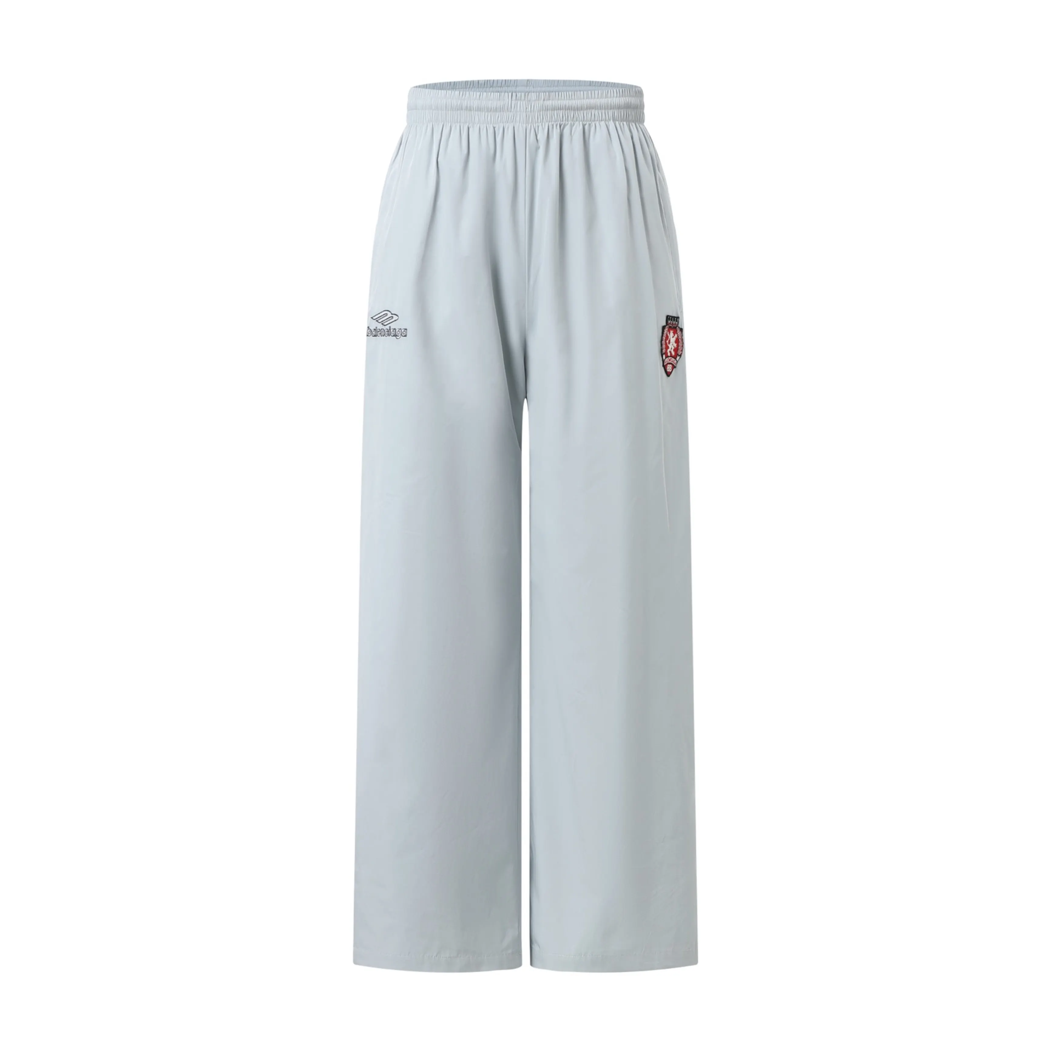 Embroidered Poplin Wide-Leg Track Pants D29021169