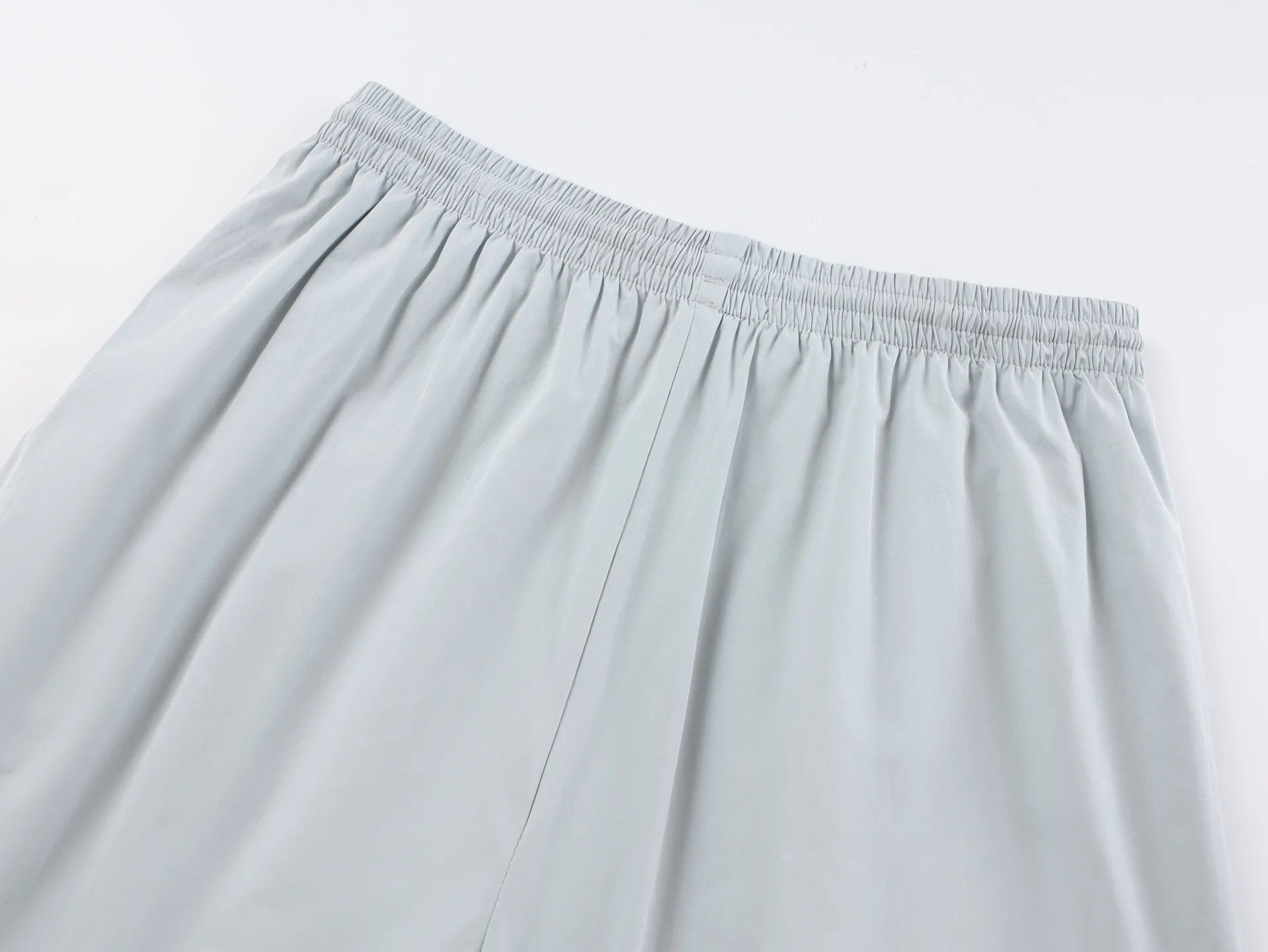 Embroidered Poplin Wide-Leg Track Pants D29021169 — view 4