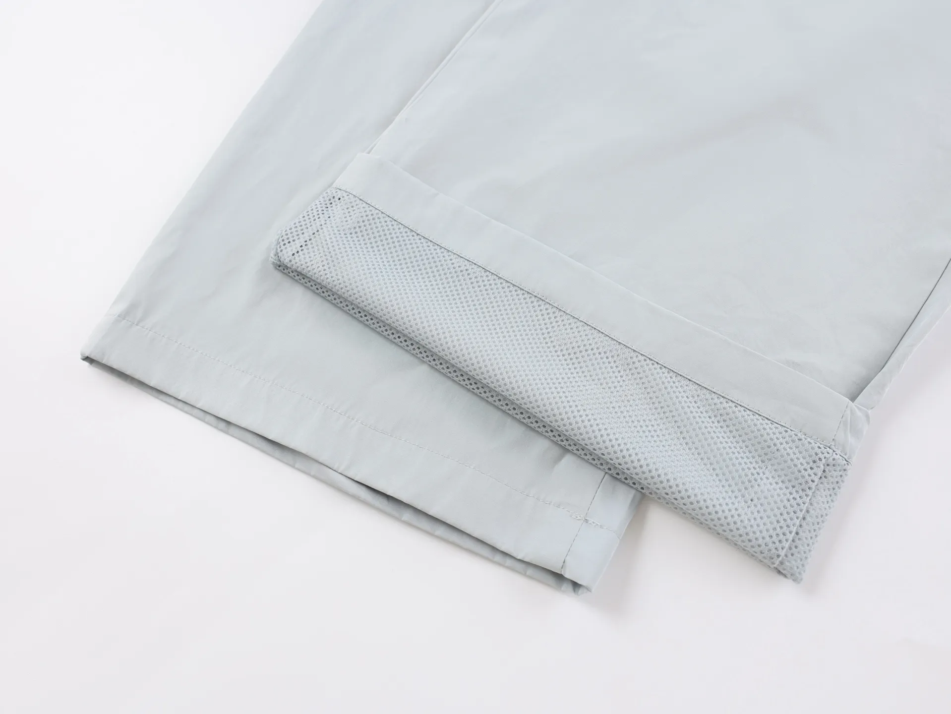 Embroidered Poplin Wide-Leg Track Pants D29021169 — view 7