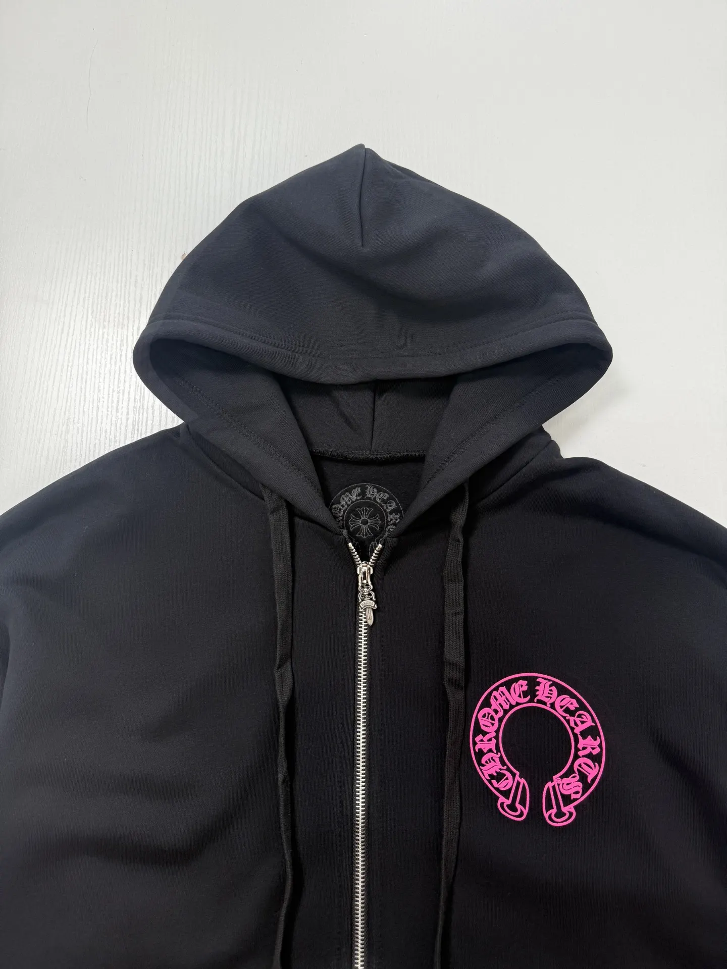 Horseshoe Logo Print Zip-Up Hoodie D29020749 — view 4