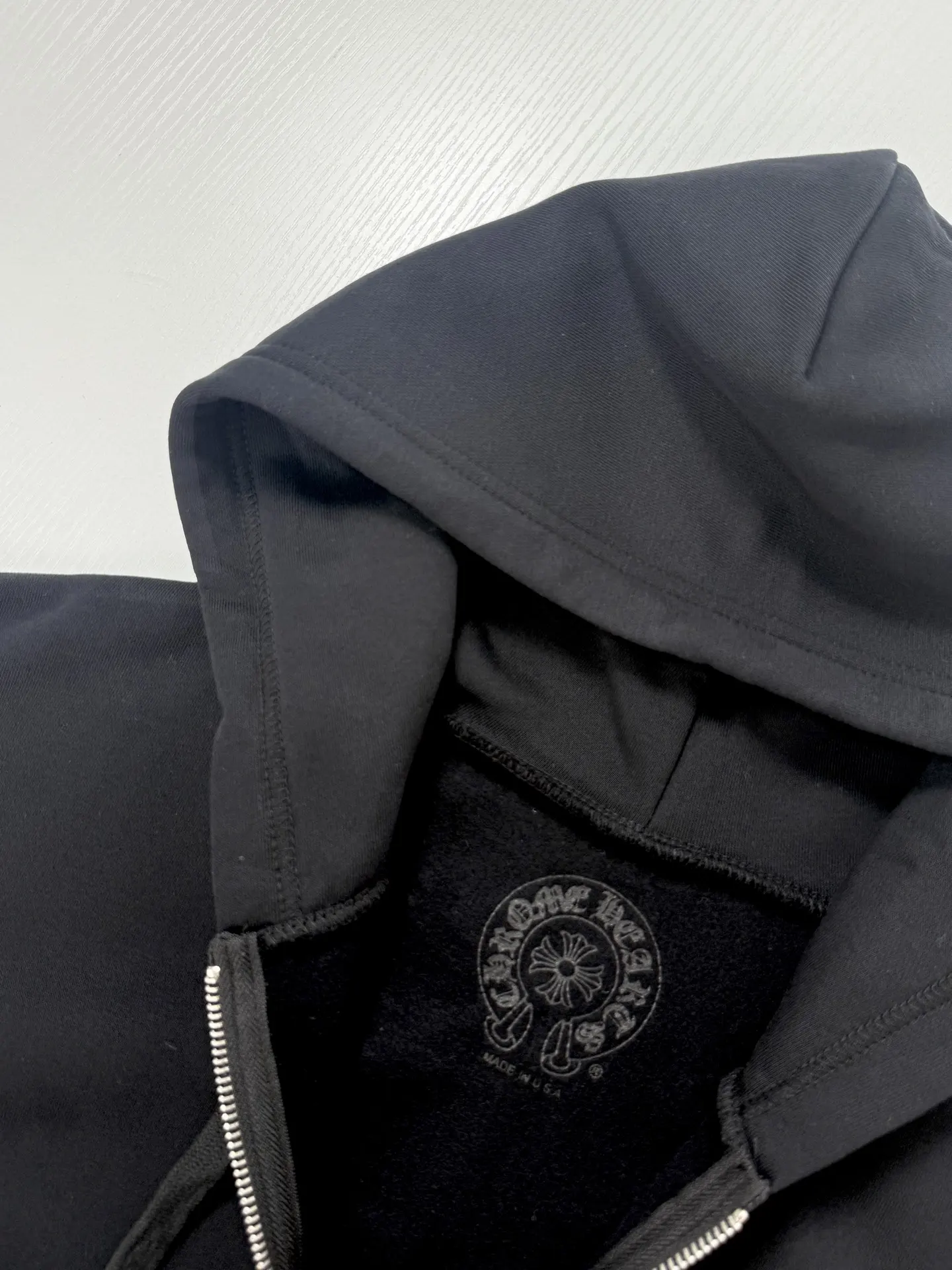 Horseshoe Logo Print Zip-Up Hoodie D29020749 — view 5