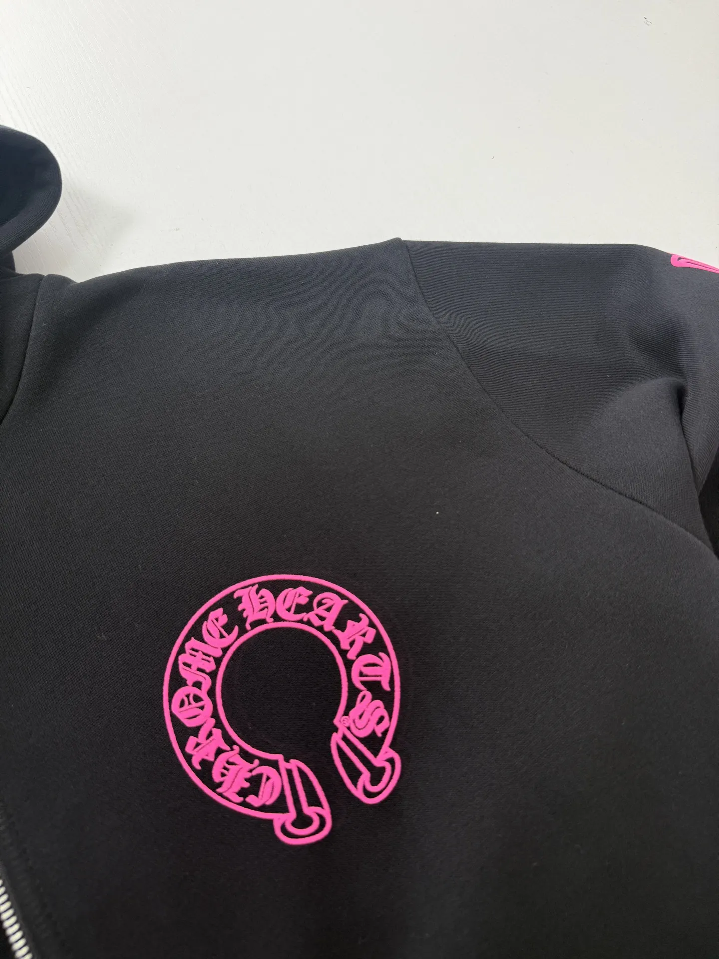 Horseshoe Logo Print Zip-Up Hoodie D29020749 — view 6