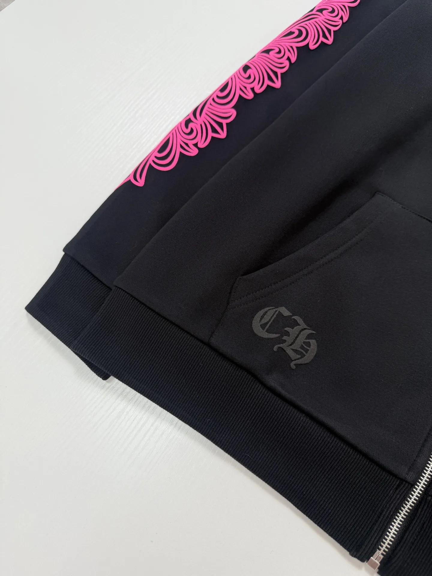 Horseshoe Logo Print Zip-Up Hoodie D29020749 — view 8