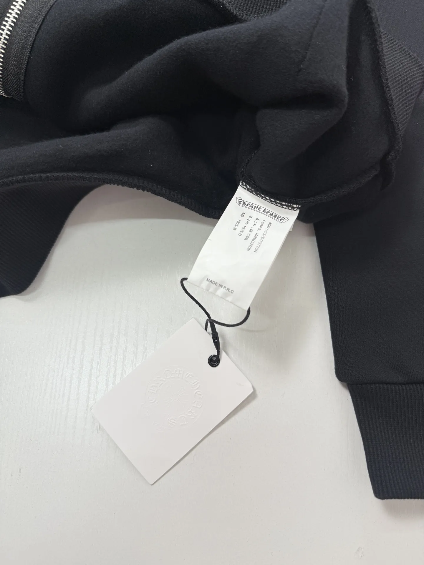 Horseshoe Logo Print Zip-Up Hoodie D29020749 — view 9