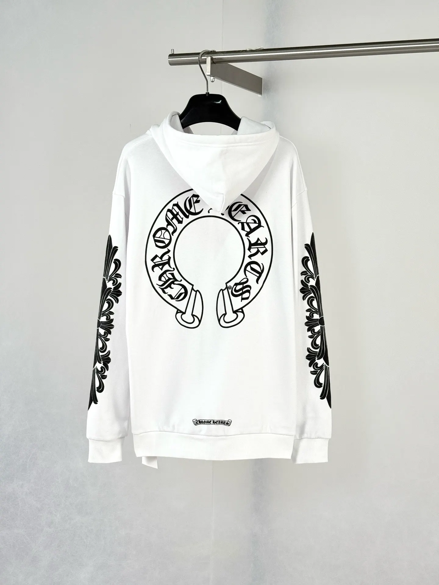 Horseshoe Logo Print Zip-Up Hoodie D29020747 — view 2