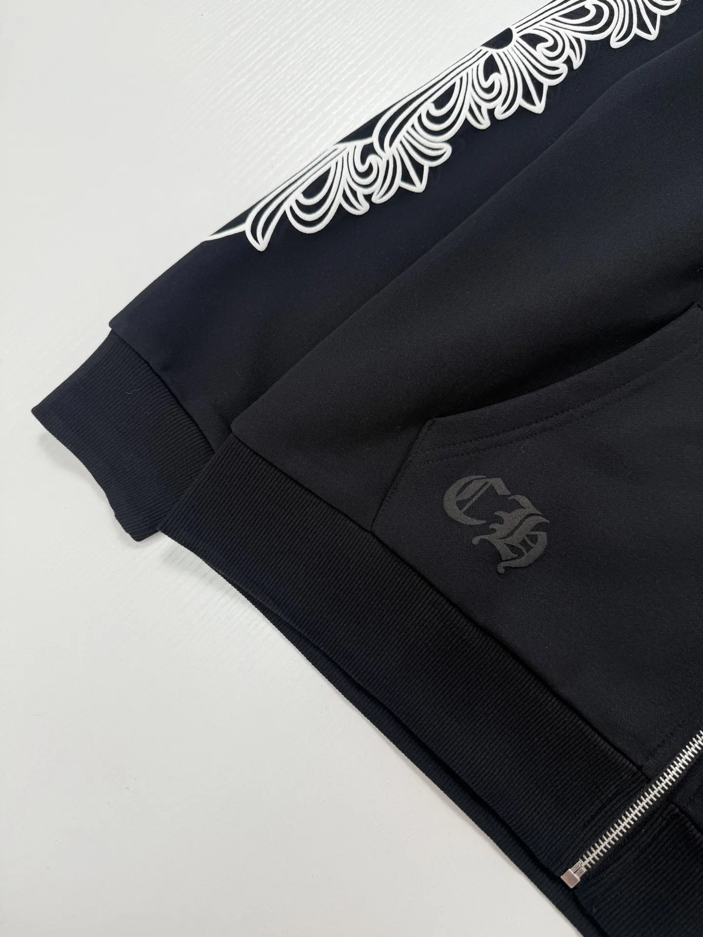 Horseshoe Logo Print Zip-Up Hoodie D29020748 — view 5