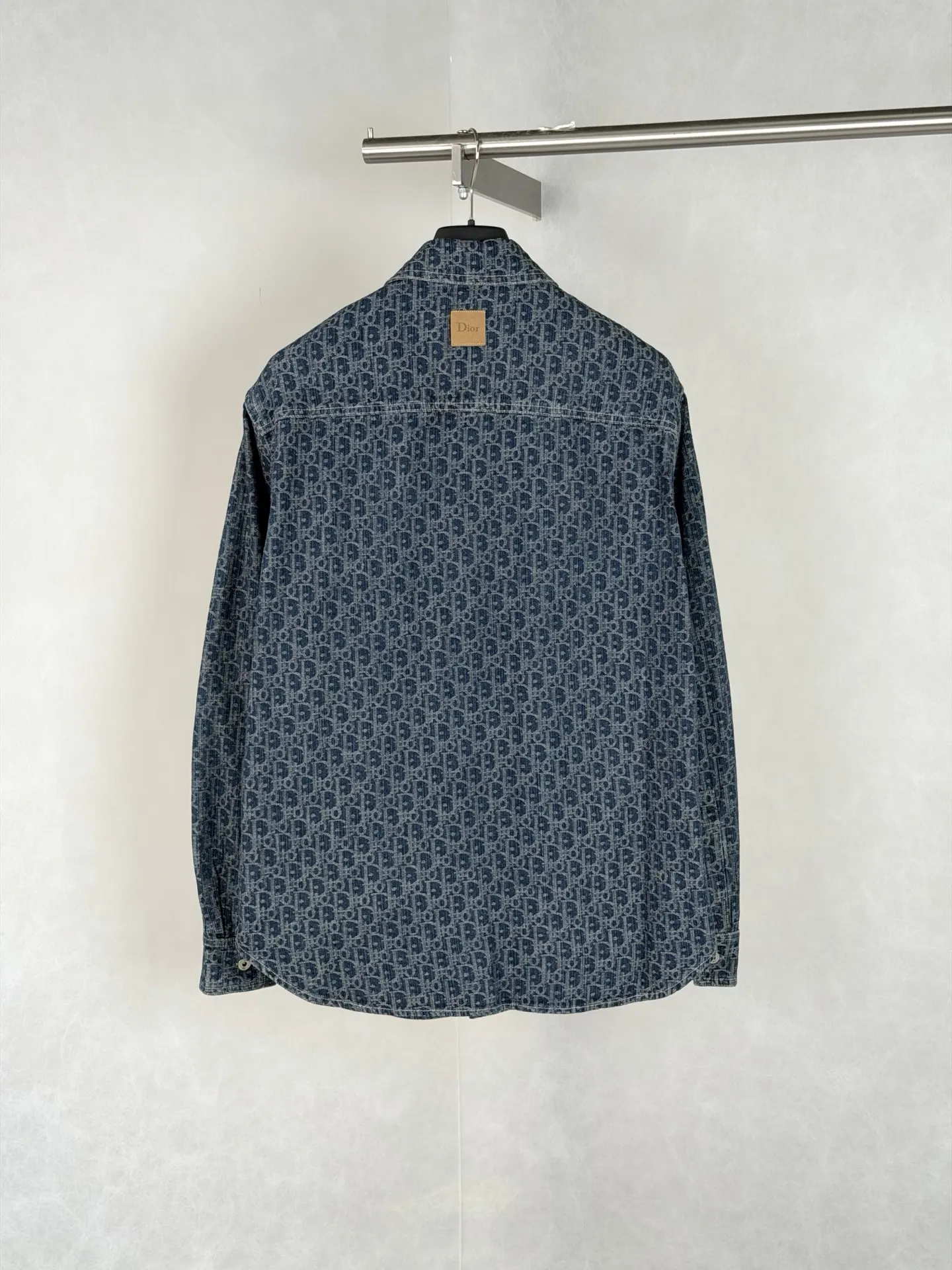 Oblique Jacquard Denim Shirt D29020675 — view 2