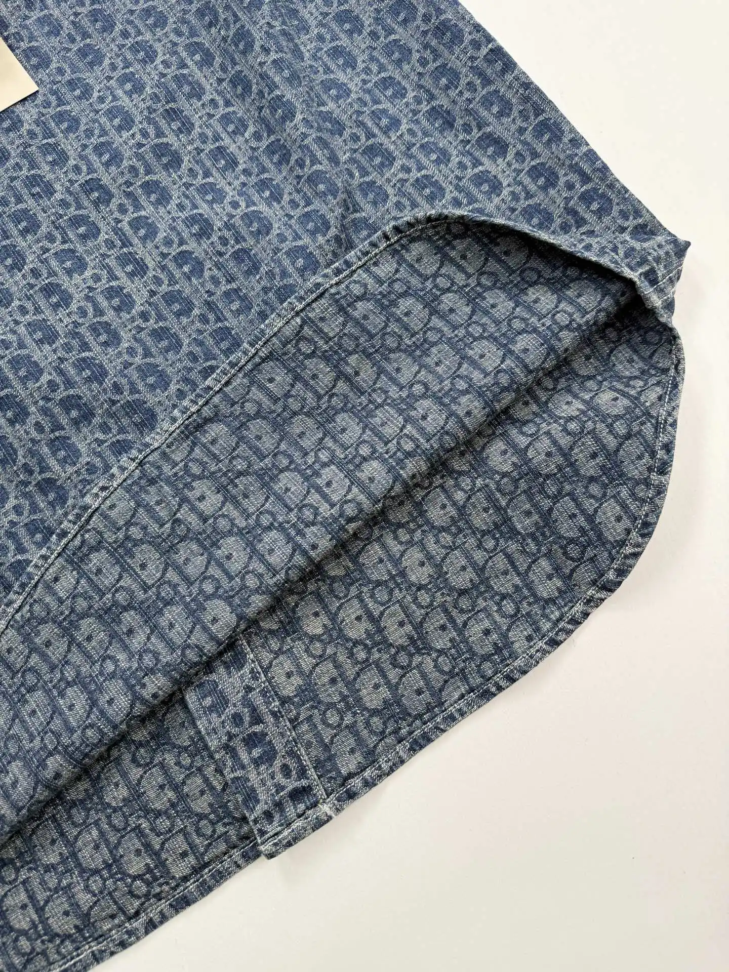 Oblique Jacquard Denim Shirt D29020675 — view 7