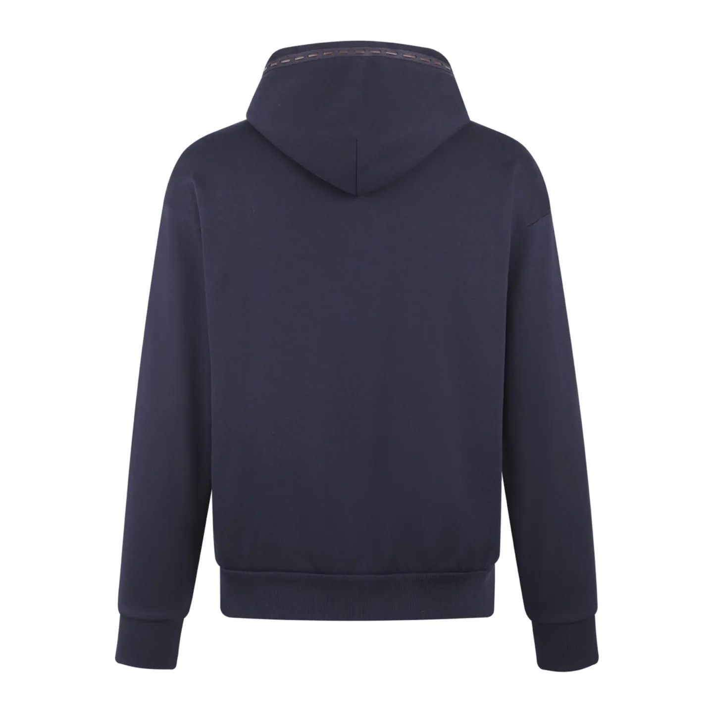 Logo Leather Patch Zip-Up Hoodie D29021112 — view 2