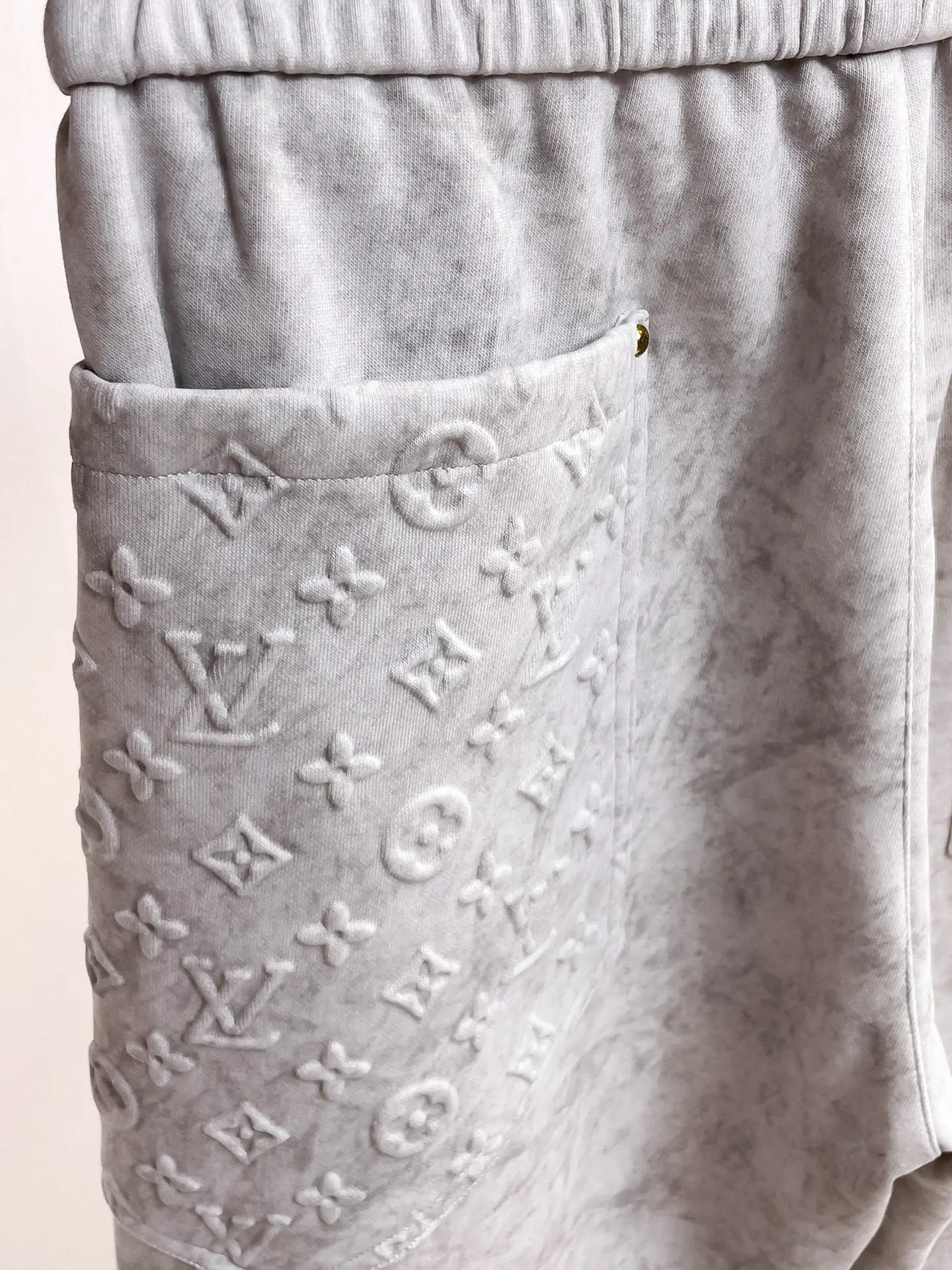 Logo-Appliqué Marbled Drawstring Sweatpants D29014649 — view 10